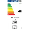 Hisense 43E77Q 109,2 cm (43 collas) 4K Ultra HD Smart TV Wi-Fi Melns