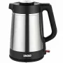 Unold 18715 elektriskā tējkanna 1,5 L 1800 W melna, nerūsējošais tērauds