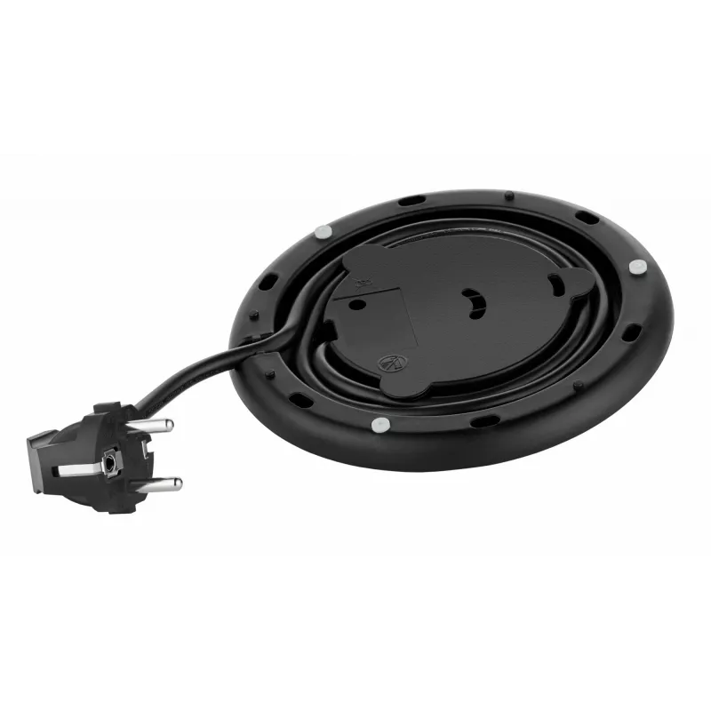 Unold 18715 elektriskā tējkanna 1,5 L 1800 W melna, nerūsējošais tērauds