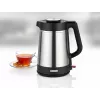 Unold 18715 elektriskā tējkanna 1,5 L 1800 W melna, nerūsējošais tērauds
