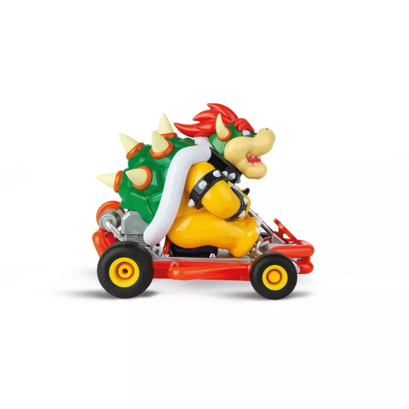 Tālvadības auto CARRERA Mario Kart Pipe Kart Bowser 2.4 GHz — RC rotaļu auto
