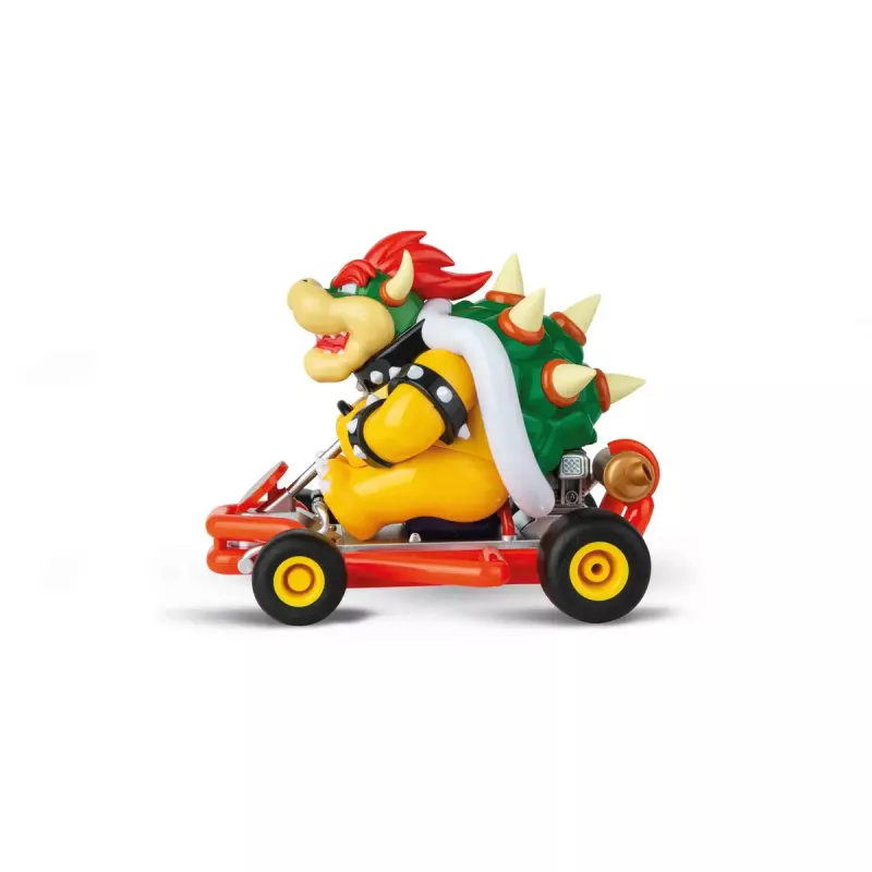 Tālvadības auto CARRERA Mario Kart Pipe Kart Bowser 2.4 GHz — RC rotaļu auto
