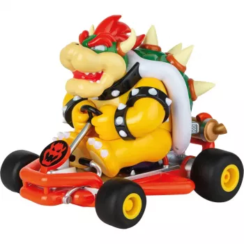 Tālvadības auto CARRERA Mario Kart Pipe Kart Bowser 2.4 GHz — RC rotaļu auto