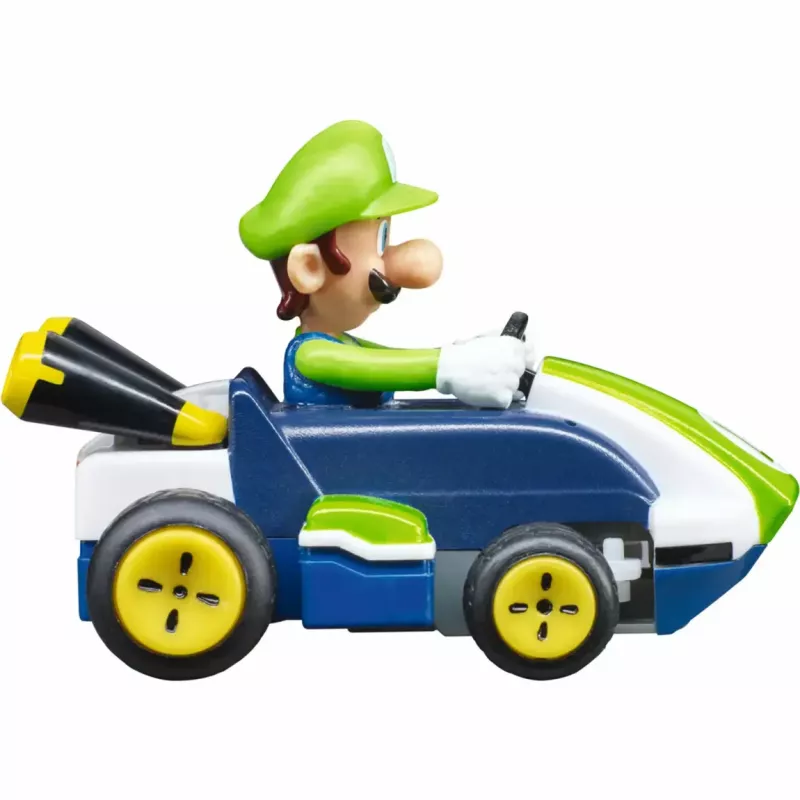 Radio vadāms auto CARRERA Mario Kart Mini 2.4GHz – Luigi Paperbox