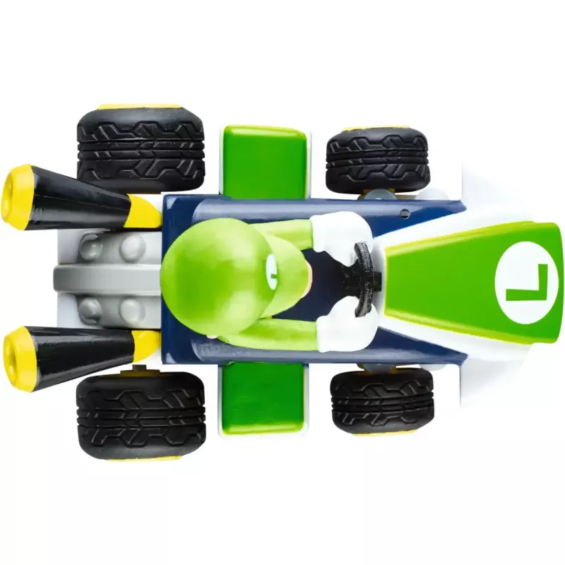 Radio vadāms auto CARRERA Mario Kart Mini 2.4GHz – Luigi Paperbox