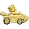Radio vadāma CARRERA Mario Kart Mini RC — Mario Gold Gold, 2,4 GHz, papīra kaste