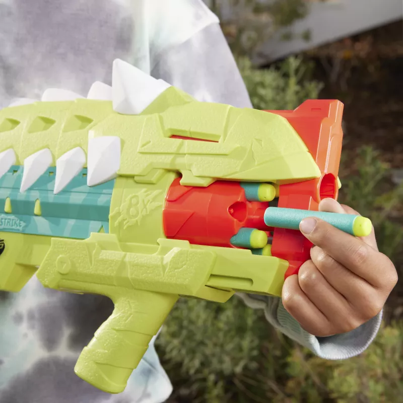 Nerf DinoSquad Armorstrike, Rotaļu ierocis, 8 gadi, 99 gadi, Dinozaurs, 1 kg