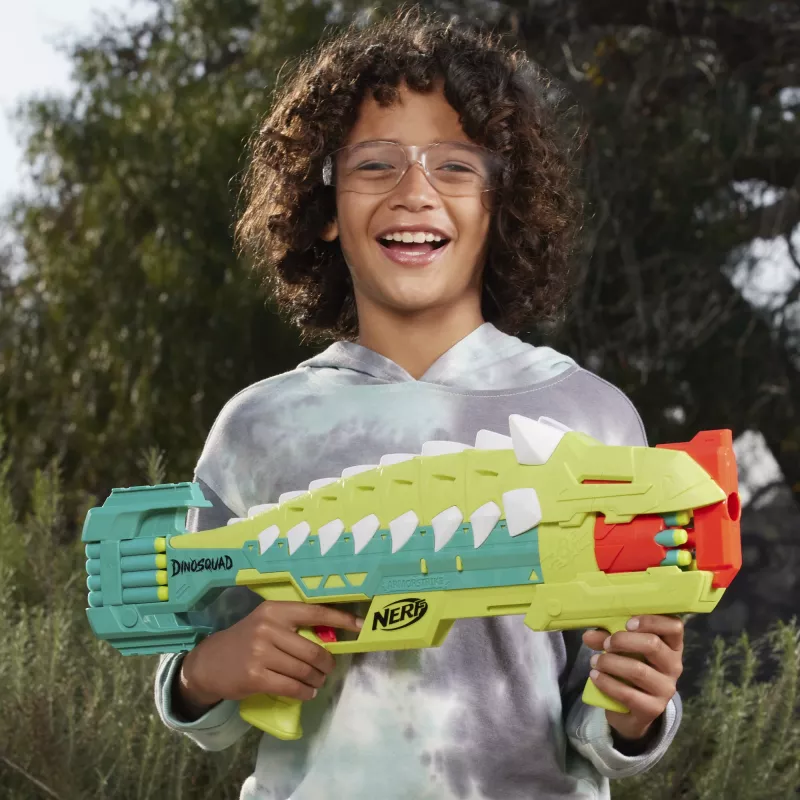 Nerf DinoSquad Armorstrike, Rotaļu ierocis, 8 gadi, 99 gadi, Dinozaurs, 1 kg
