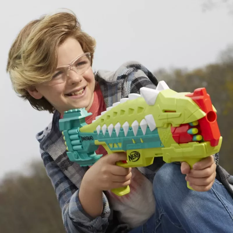 Nerf DinoSquad Armorstrike, Rotaļu ierocis, 8 gadi, 99 gadi, Dinozaurs, 1 kg