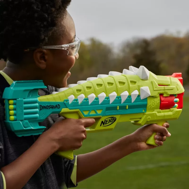 Nerf DinoSquad Armorstrike, Rotaļu ierocis, 8 gadi, 99 gadi, Dinozaurs, 1 kg