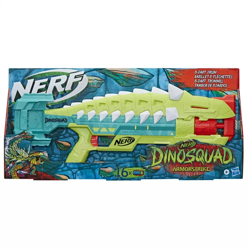 Nerf DinoSquad Armorstrike, Rotaļu ierocis, 8 gadi, 99 gadi, Dinozaurs, 1 kg