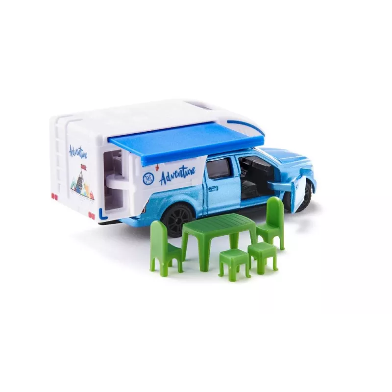 Car Siku Ford F150 Metal Plastic Blue zaļa balta 3+ years