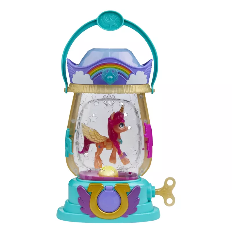 My Little Pony: A New Generation Movie Sparkle Reveal Lantern Sunny Starscout - gaismas rotaļlieta ar 25 detaļām un pārsteigumiem