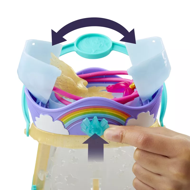 My Little Pony: A New Generation Movie Sparkle Reveal Lantern Sunny Starscout - gaismas rotaļlieta ar 25 detaļām un pārsteigumiem