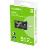 ADATA SC730 512 GB USB Type-C 3.2 Gen 2 (3.1 Gen 2) Melns