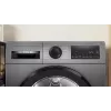 Bosch Serie 6 WQG243DR10 veļas žāvētājs Brīvstāvošs Ielādēšana no priekšas 9 kg Pelēks