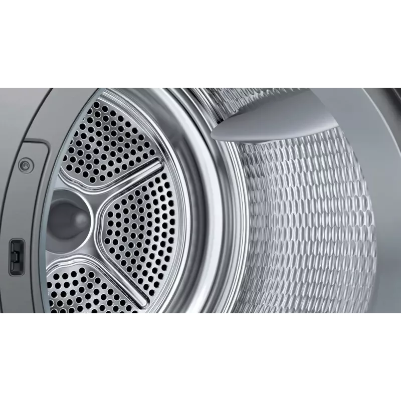 Bosch Serie 6 WQG243DR10 veļas žāvētājs Brīvstāvošs Ielādēšana no priekšas 9 kg Pelēks