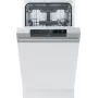 Daļēji iebūvētā trauku mazgājamā mašīna Gorenje GI 561 D 10 S EB — 11 galda piederumu komplekti, Slimline 45 cm, 45 dB, 9 L/ciklā