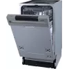 Daļēji iebūvētā trauku mazgājamā mašīna Gorenje GI 561 D 10 S EB — 11 galda piederumu komplekti, Slimline 45 cm, 45 dB, 9 L/ciklā