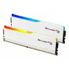 G.SKILL Ripjaws M5 RGB DDR5 32GB (2x16GB) 6800 MT/s CL34 balta Dual Kit F5-6800J3445G16GX2-RM5RW