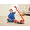 Rotaļu glābšanas celtņa transportlīdzeklis Simba‑Dickie Fireman Sam 2-in-1 (sarkans/dzeltens)