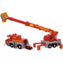 Rotaļu glābšanas celtņa transportlīdzeklis Simba‑Dickie Fireman Sam 2-in-1 (sarkans/dzeltens)