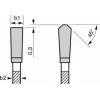 Apļveida zāģa asmens Bosch 2 608 641 195 13 cm urbuma izmērs 2 cm