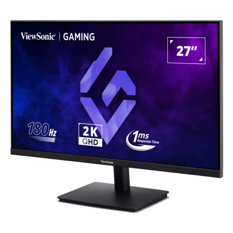 ViewSonic VX Series VX27G1-2K datora monitors 68.6 cm (27 colli) 2560 x 1440 pikseļi Quad HD LED Melns