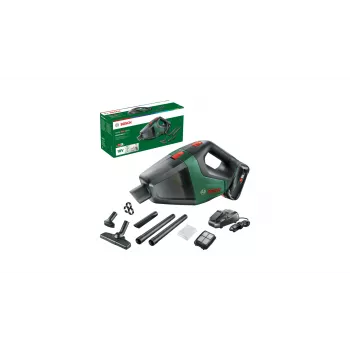 Bosch Universal Vac 18 2-in-1 stick vacuum Battery Dry Bagless Melns, Green 2.5 Ah