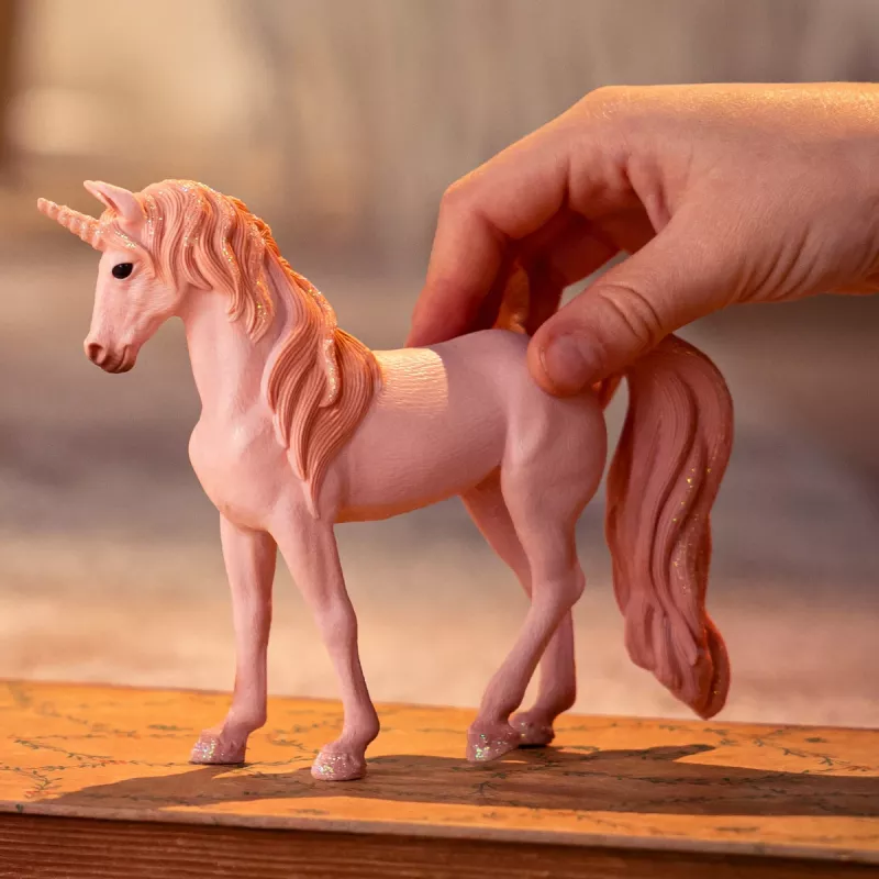Schleich BAYALA vienradža ķēve Peach rotaļu figūra, ieteicamais vecums 5+