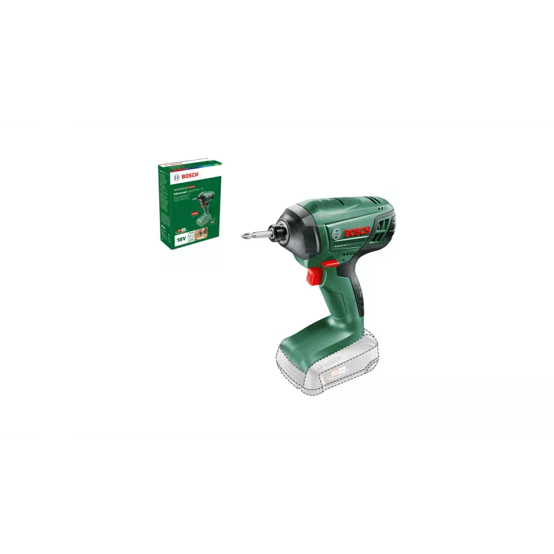 Bosch AdvancedImpactDrive 18 2600 RPM melns, zaļš