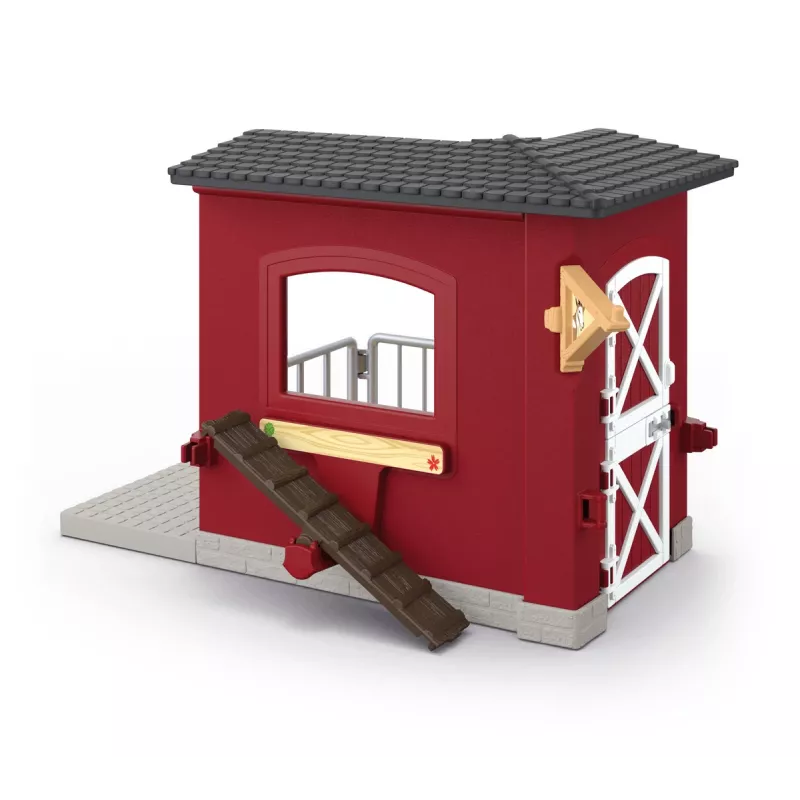 schleich FARM WORLD Kazu stallis, Ferma, Ferma, Lauku dzīvnieki / fermas rotaļlietas, 3 gadi, Daudzkrāsains