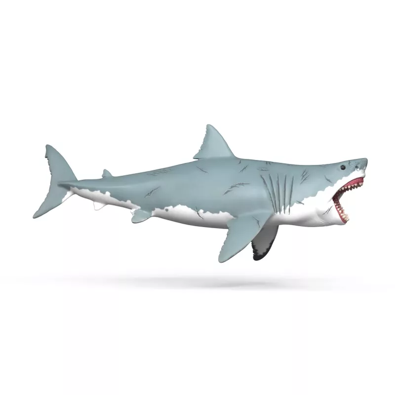 schleich Dinosaurs Megalodon, 4 gadi, Zemes iekarošana, Dinozauri un vulkāns, Daudzkrāsains
