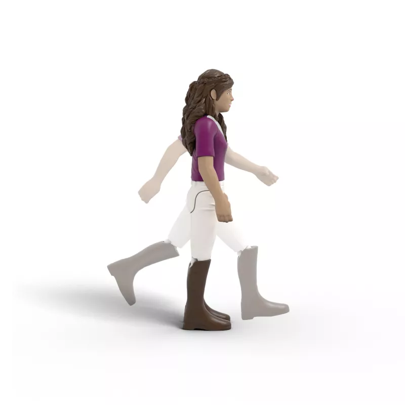 Schleich Lisas turnīra treniņš – rotaļu komplekts ar zirgiem, plastmasas figūriņas, daudzkrāsains, vecumam 5–12 gadi