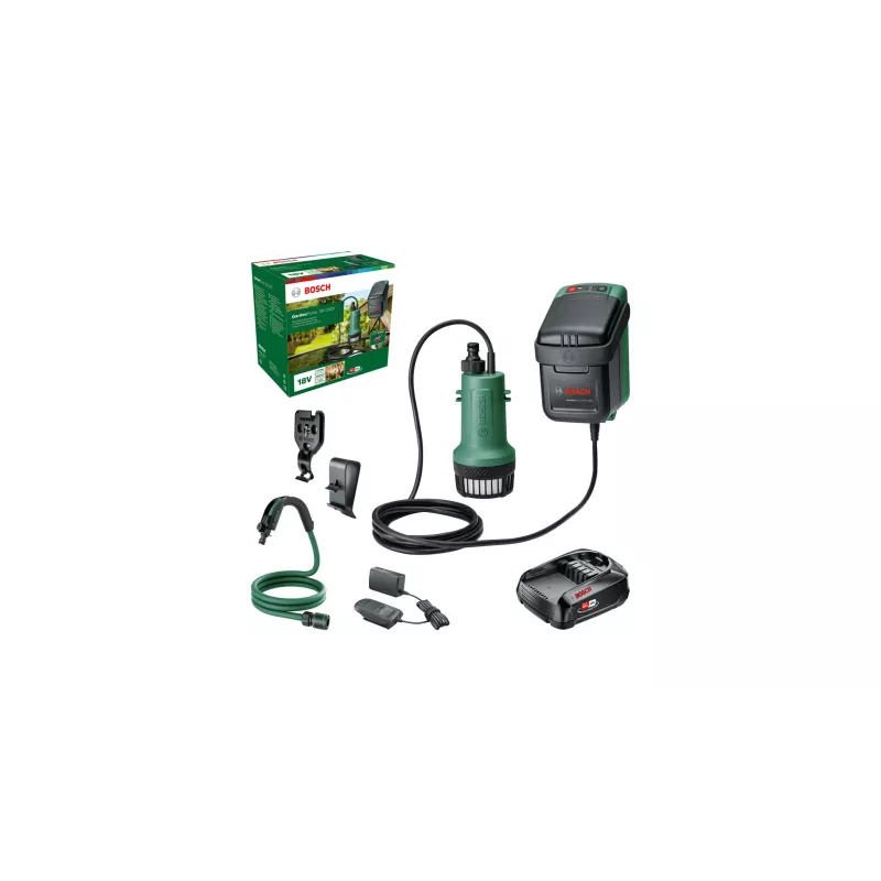 Bosch GardenPump18V-2000 (1x2,5 Ah) 2000 l/h