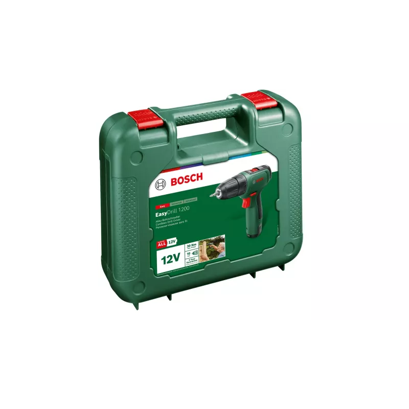 Bosch EasyDrill 1200 1500 RPM Keyless 940 g Melns, zaļa