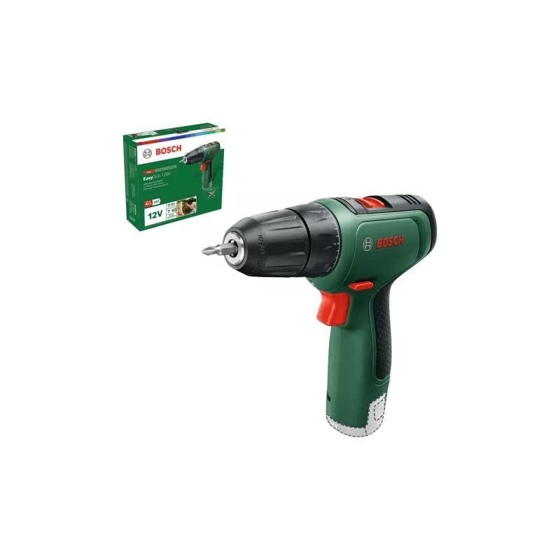Bosch EasyDrill 1200 1500 RPM bezatslēgas urbjmašīna 940 g melna, zaļa