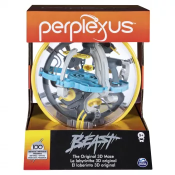 Games Perplexus Beast, 3D labirinta spēle ar 100 šķēršļiem, labirinta mīklu rotaļlieta, 6 gadi