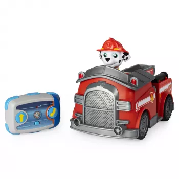PAW Patrol , Marshall tālvadības ugunsdzēsēju mašīna ar divvirzienu stūrēšanu, bērniem no 3 gadu vecuma