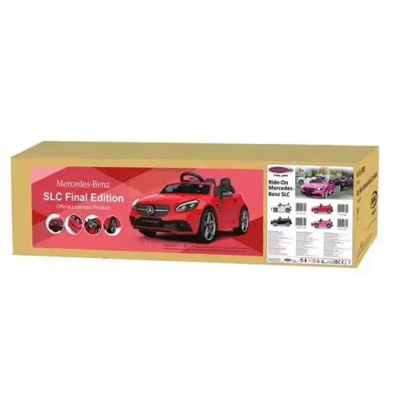 Miniauto Jamara Mercedes-Benz SLC ar bateriju 12V sarkans