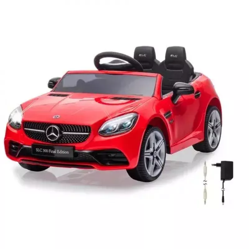 Miniauto Jamara Mercedes-Benz SLC ar bateriju 12V sarkans