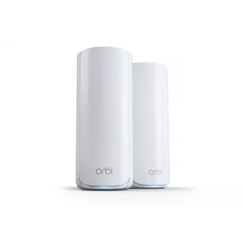 NETGEAR Orbi 770 Trīsjoslu (2,4 GHz / 5 GHz / 6 GHz) Wi-Fi 7 (802.11be) Balts 7 Iekšējās antenas