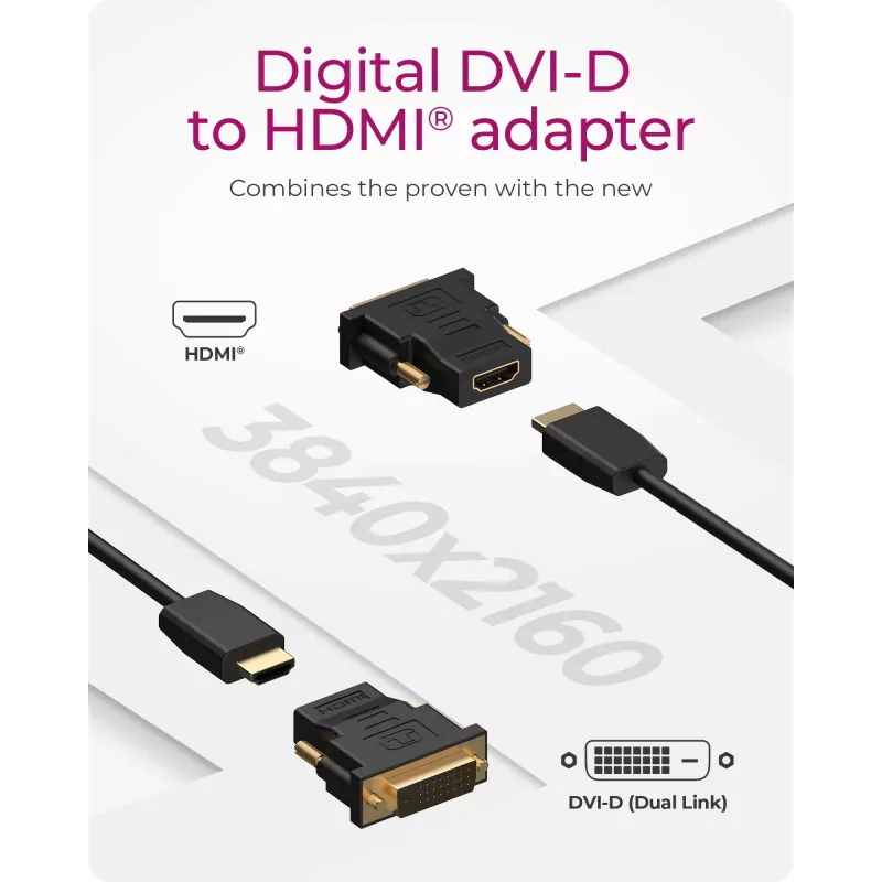 ICY BOX IB-AC552 DVI-D uz HDMI Type A (Standard)