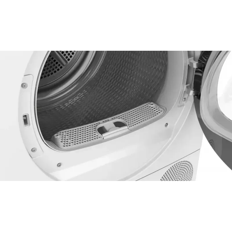 Siemens iQ300 WT43H004 veļas žāvētājs Brīvstāvošs Ielādēšana no priekšas 8 kg Balts
