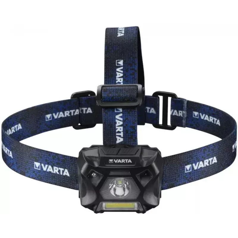 Galvas lukturītis Varta WORK FLEX MOTION SENSOR H20 melns zils LED 150 lm 20 h