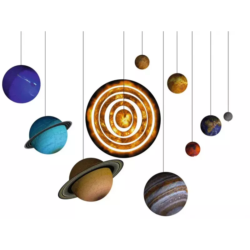 3D Puzzle Ravensburger Planetārā Saules sistēma
