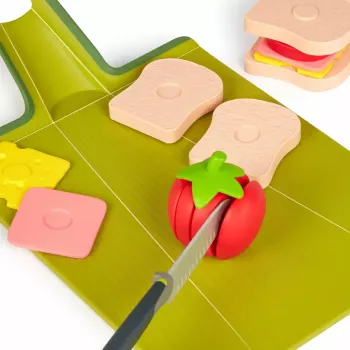 Sviestmaižu gatavošanas komplekts joseph joseph Go Eat 75550 — pārnēsājama, videi draudzīga sviestmaižu kastīte un galda piederumi