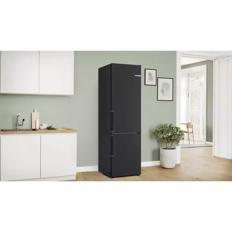 Bosch Serie 4 KGN39VXCT ledusskapis-saldētava Brīvstāvoša 363 L Pelēka