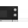 Bosch Serie 2 FFL020MS2 mikroviļņu krāsns Melns, Nerūsējošais tērauds Solo mikroviļņu krāsns Novietojama uz galda 20 L 800 W