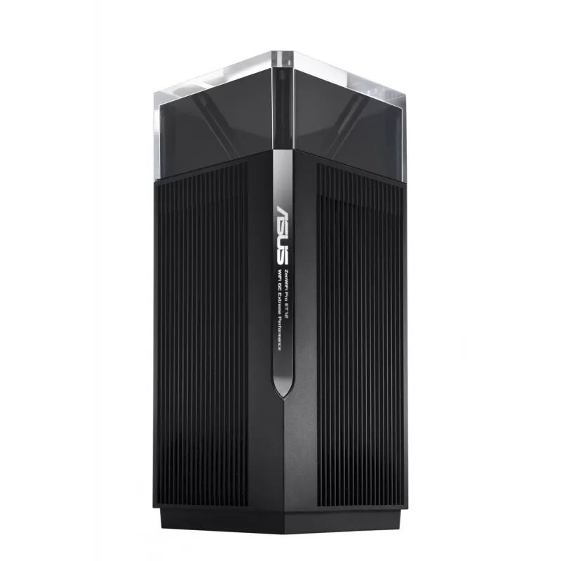 ASUS ZenWiFi Pro ET12 Tri-band (2.4 GHz / 5 GHz / 6 GHz) Wi-Fi 6E (802.11ax) Melns 3 Iekšējās